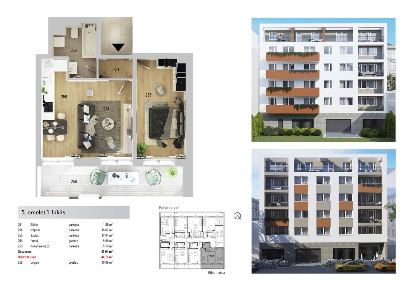 5. Emelet1. lakásEladva