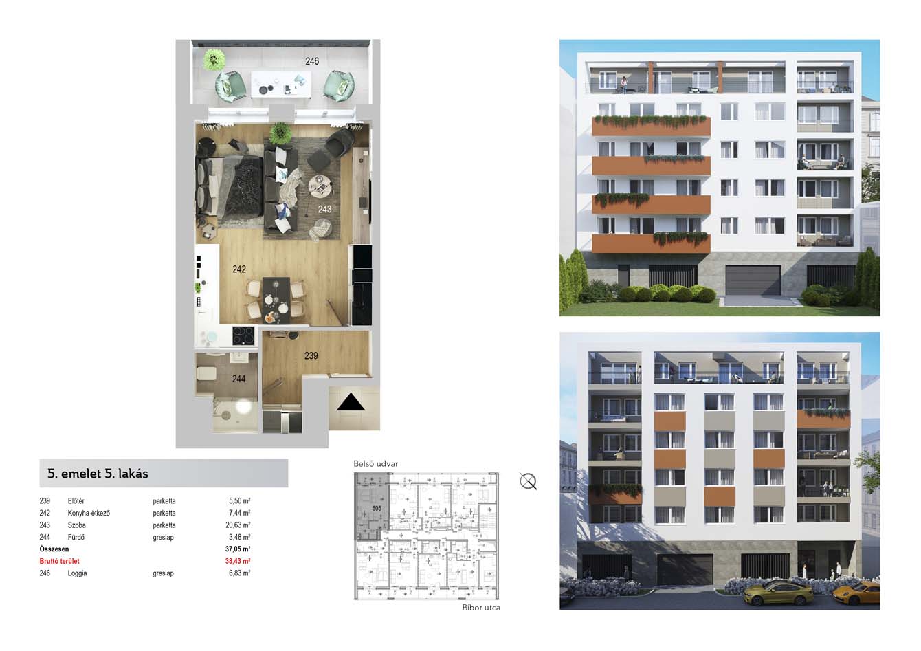 5. Emelet5. lakásEladva